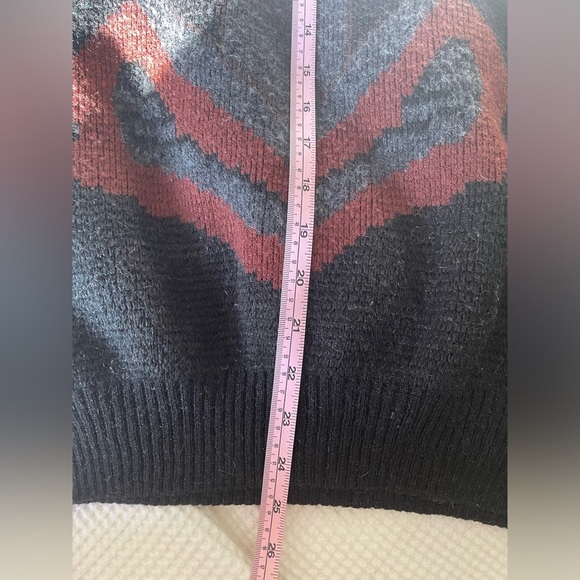 Men's vintage Porto cruz Wool Eclectic Grandpa Crewneck Sweater XL NWOT - Picture 7 of 8